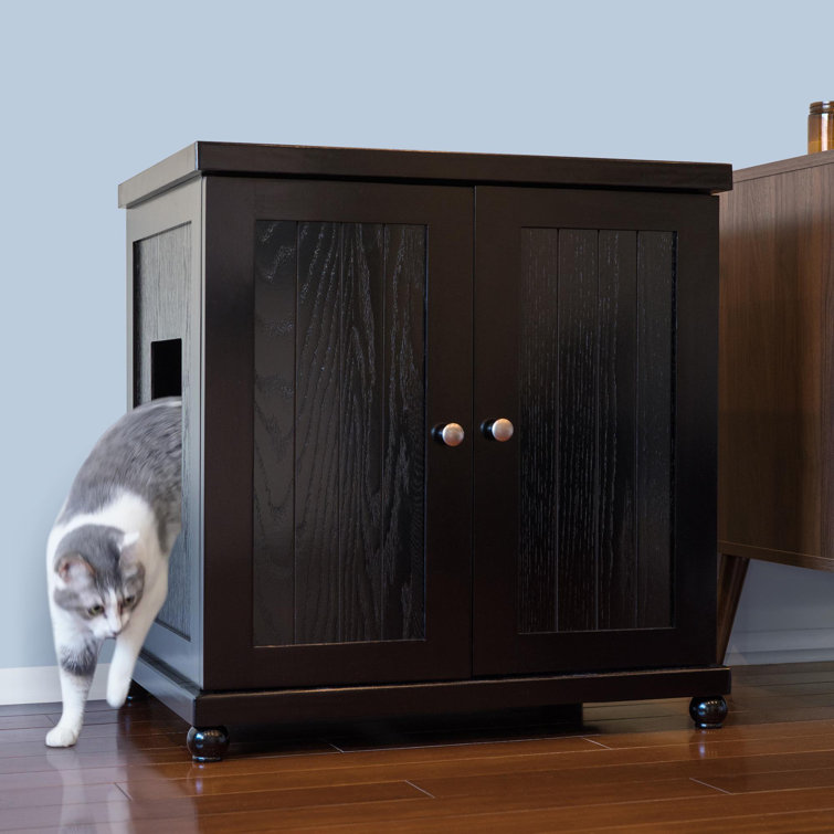 The Refined Feline Litter Box Enclosure & Reviews Wayfair